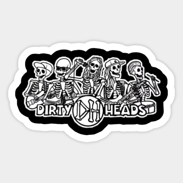 Dirty Heads Band Merch Sticker TeePublic